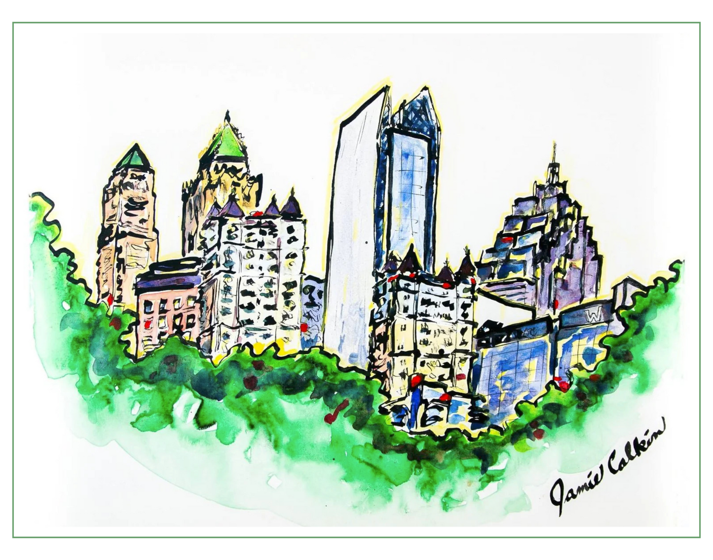 Midtown Atlanta Skyline
