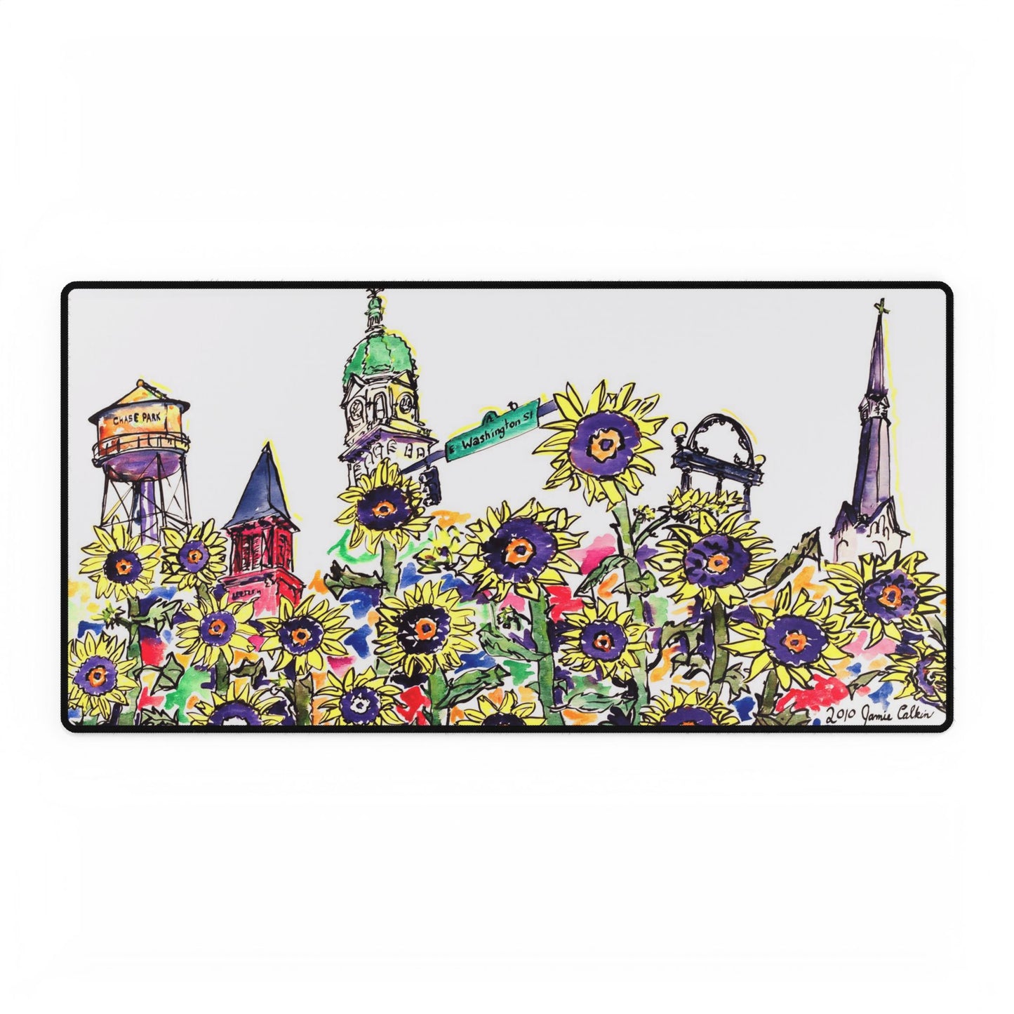 Athens in Sunflower Mat