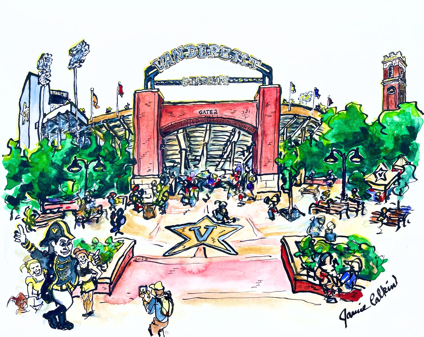 Vanderbilt Stadium-Gate 2