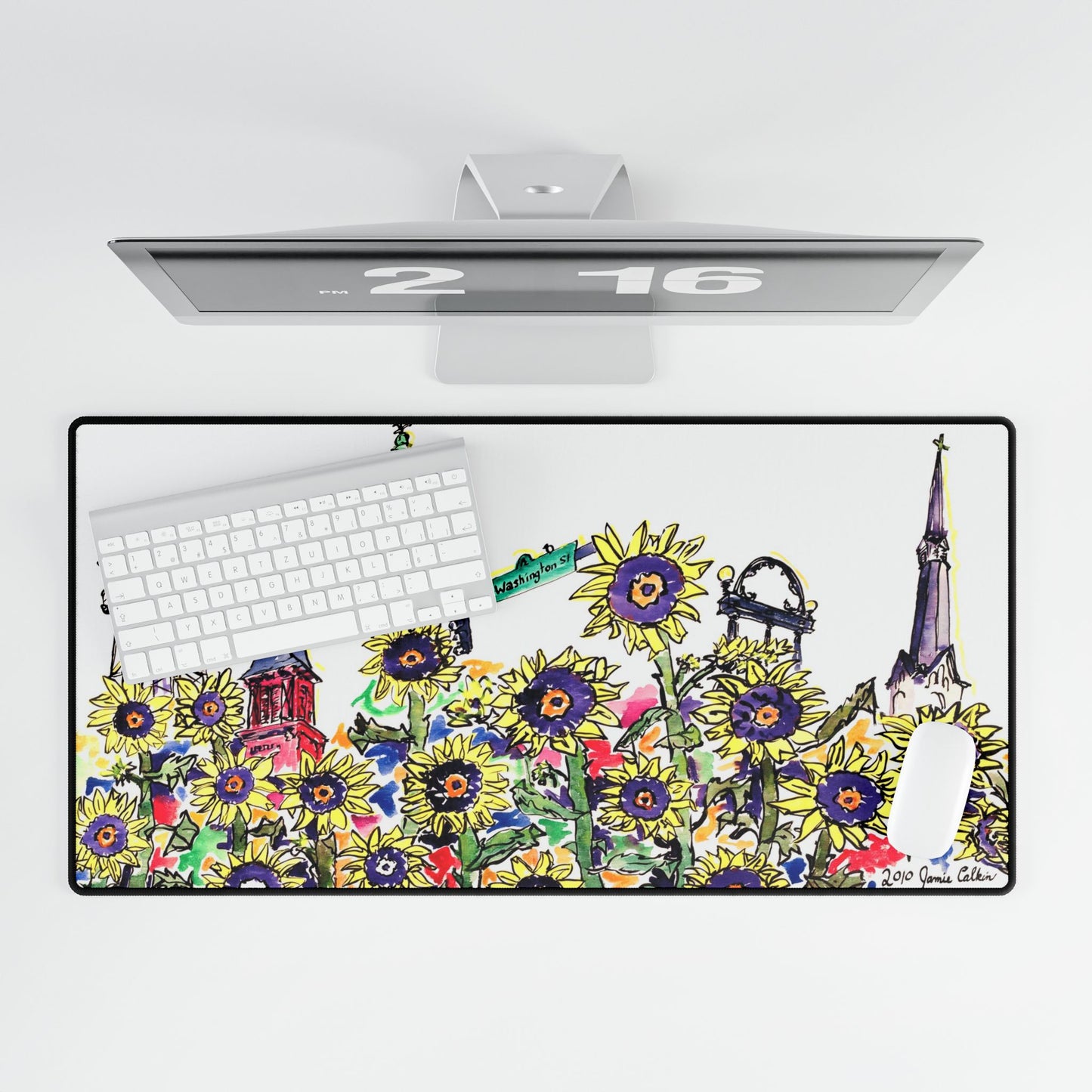 Athens in Sunflower Mat