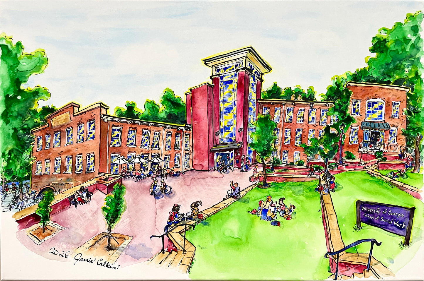 School of Social Work at UGA