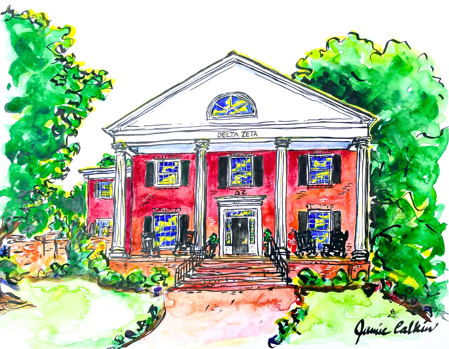 New Delta Zeta Sorority House at UGA