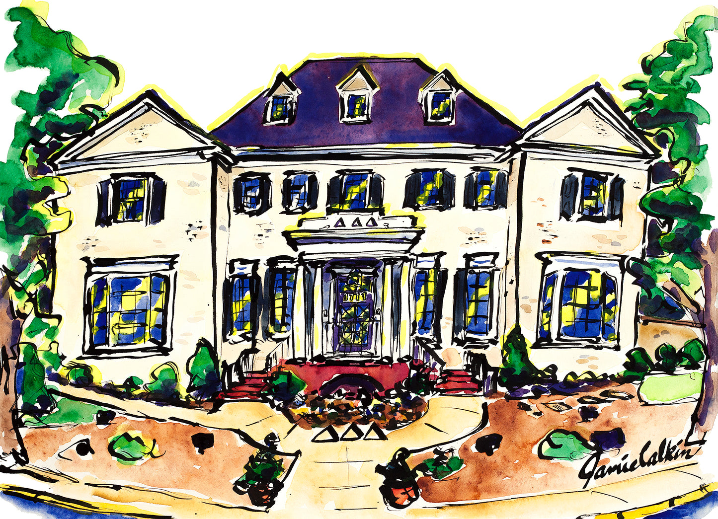 Delta Delta Delta House at UGA