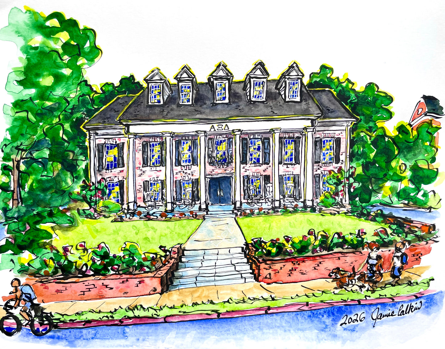 Alpha Xi Delta Sorority House at UGA
