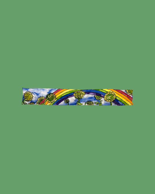 Sunflowers with Rainbow