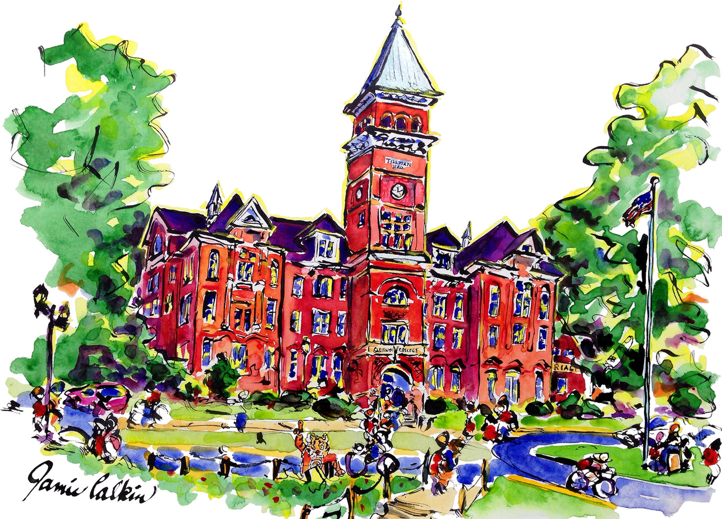 Tillman Hall at Clemson University