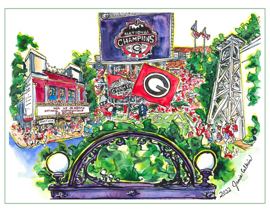 UGA National Football Championship 2021