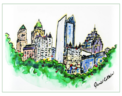 Midtown Atlanta Skyline