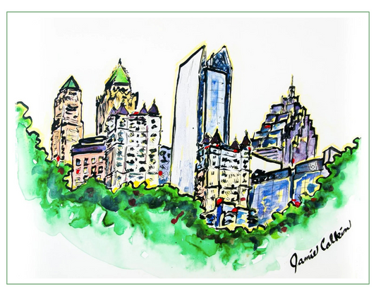 Midtown Atlanta Skyline