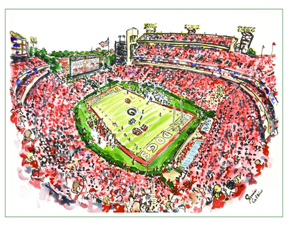 Inside Sanford Stadium