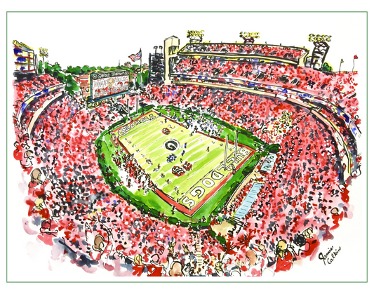 Inside Sanford Stadium