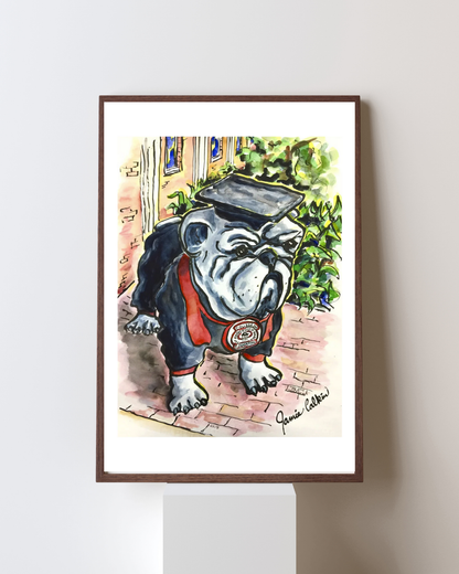 UGA Bulldawg Statue
