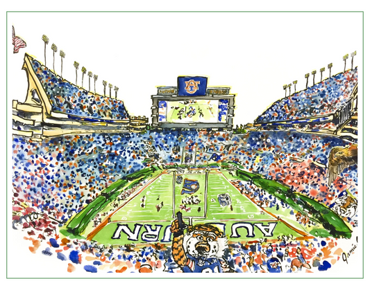 Inside Auburn Stadium