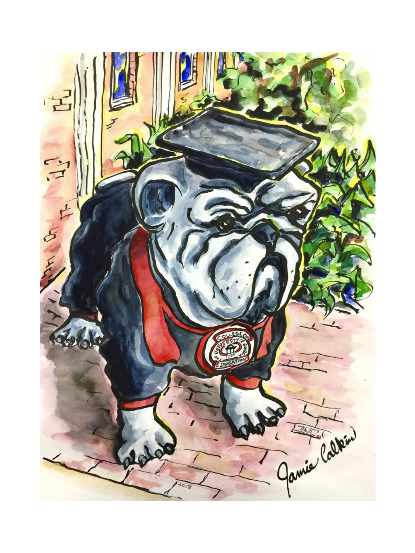 UGA Bulldawg Statue