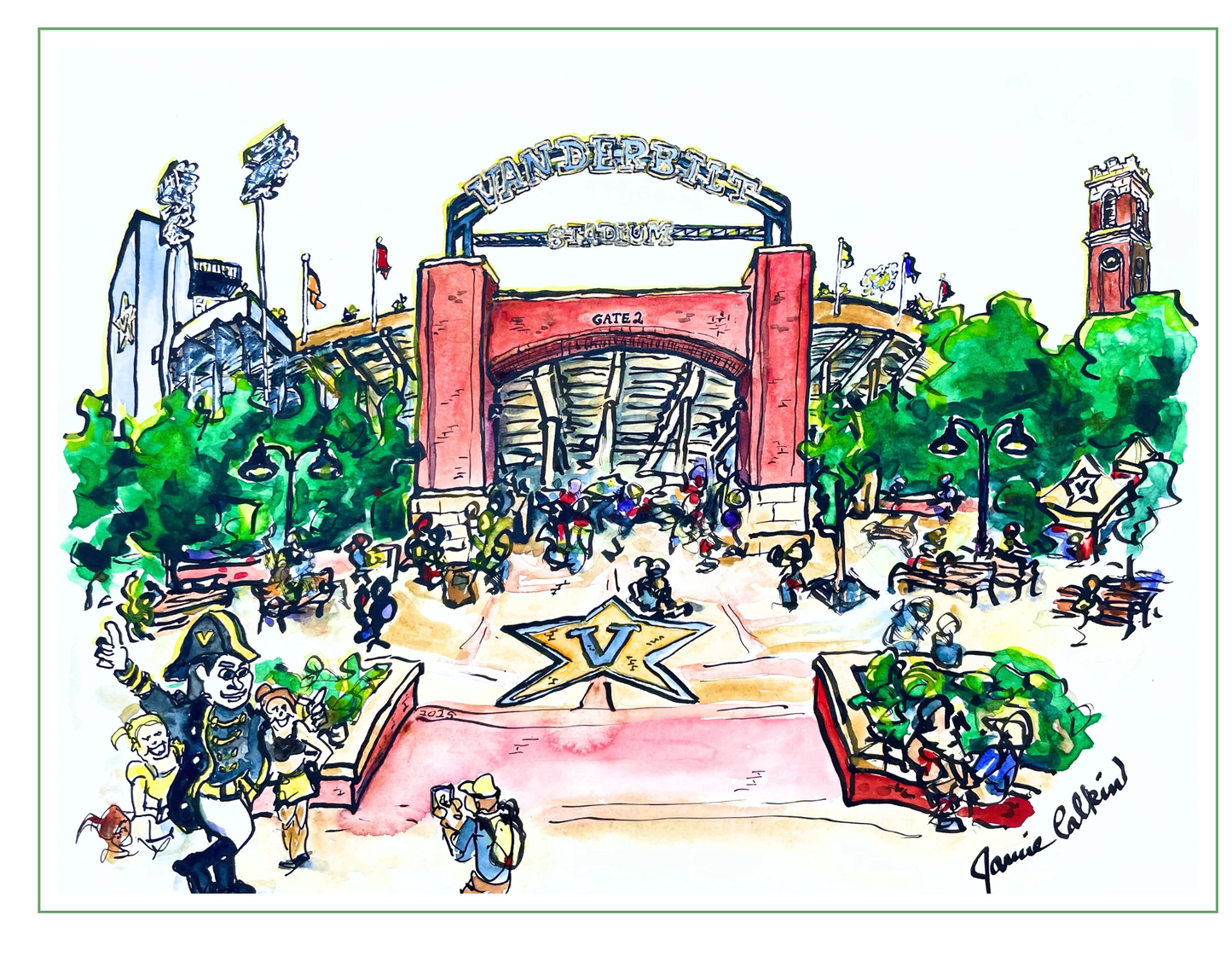 Vanderbilt Stadium-Gate 2