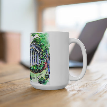 15oz Mug of Alpha Phi at UGA