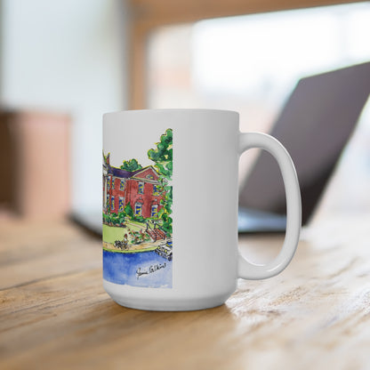 15oz Mug of Pi Beta Phi House at UGA