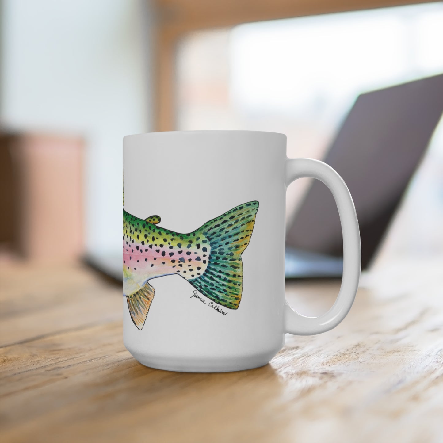 15oz Rainbow Trout Mug