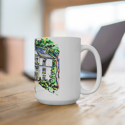 15oz Mug of Delta Gamma at UGA