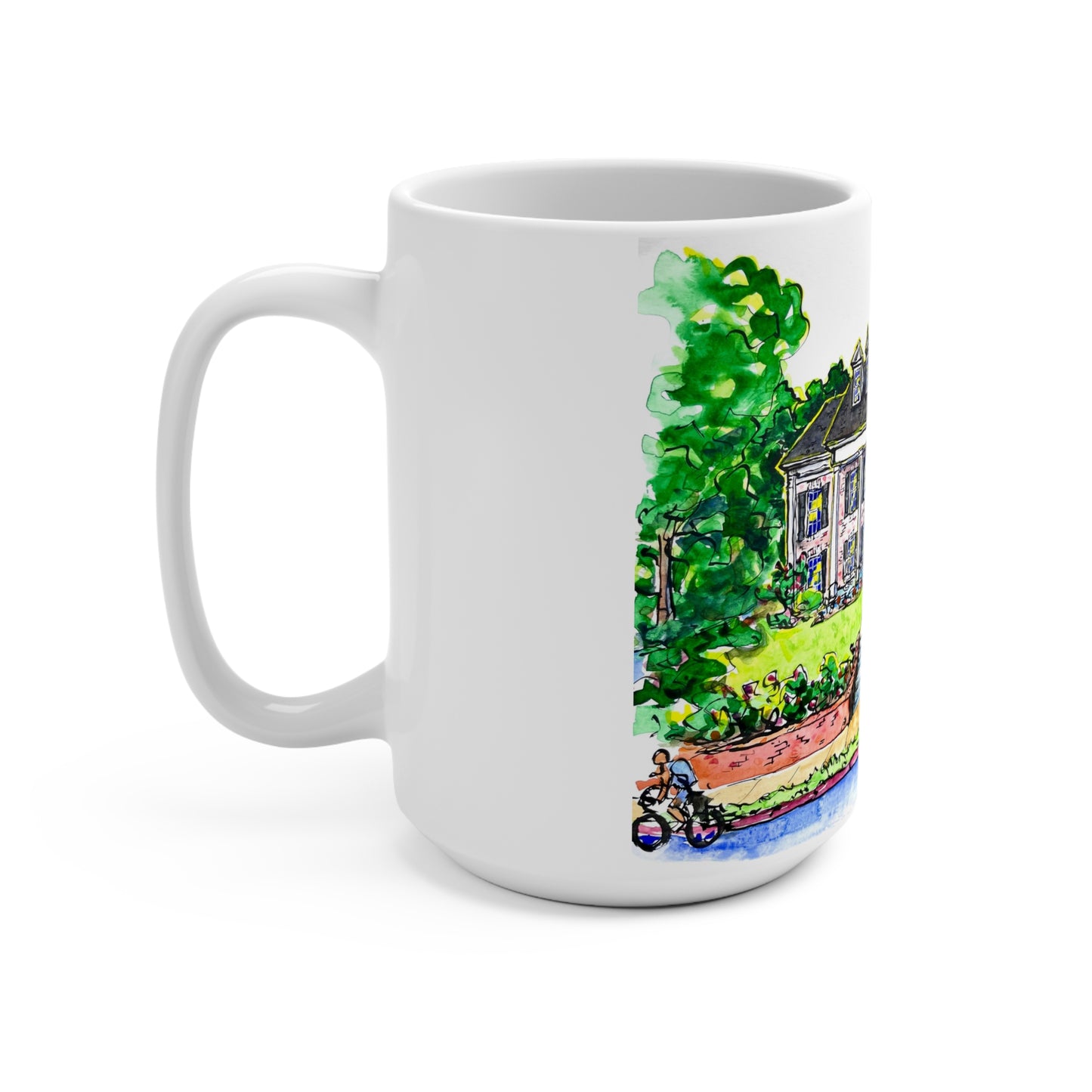 15oz Mug Alpha Xi Delta House at UGA