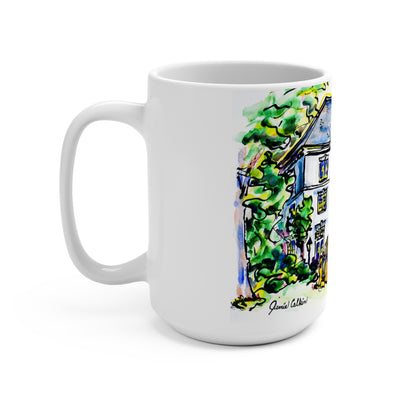 15oz Mug of Delta Gamma at UGA