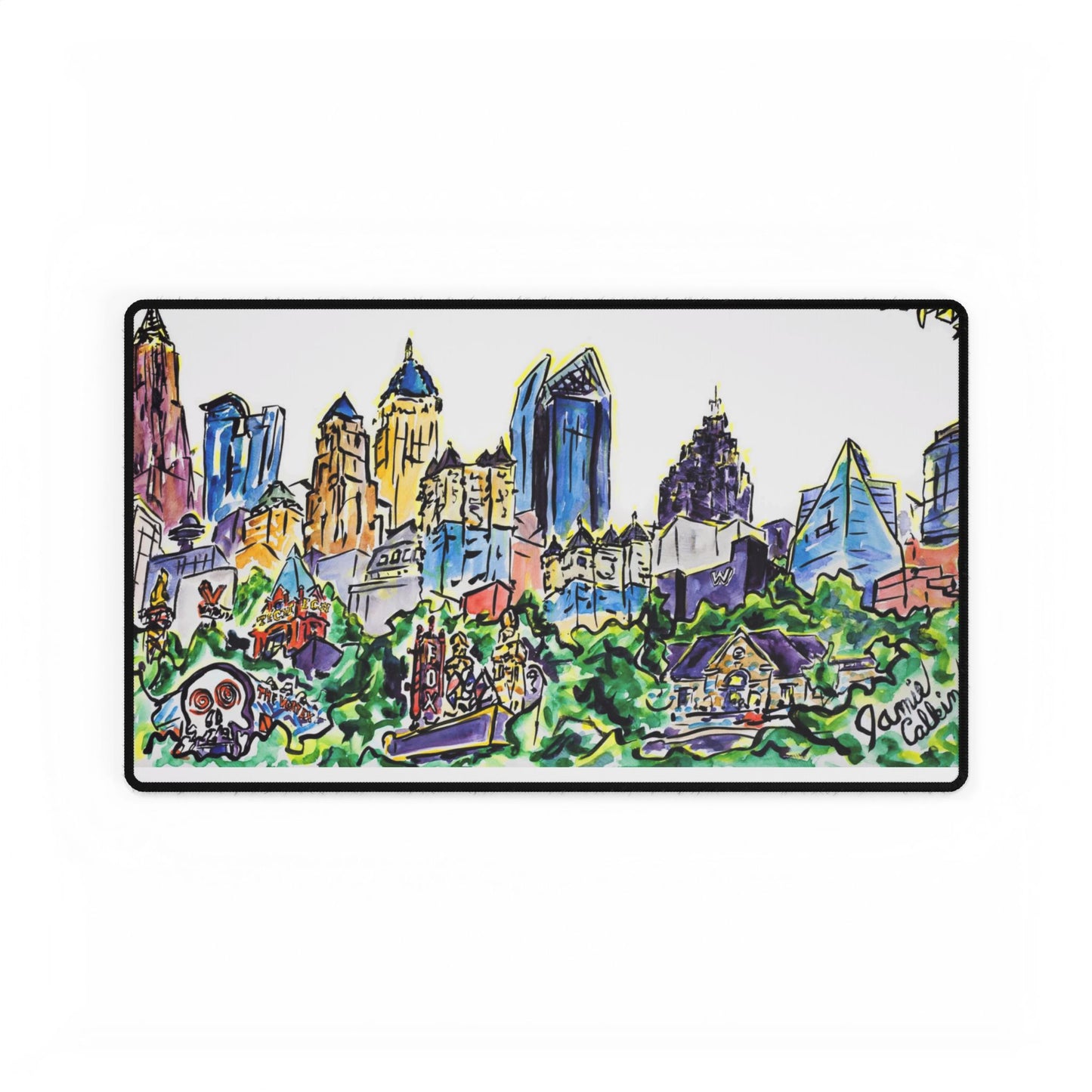 Atlanta Skyline Desk Mat