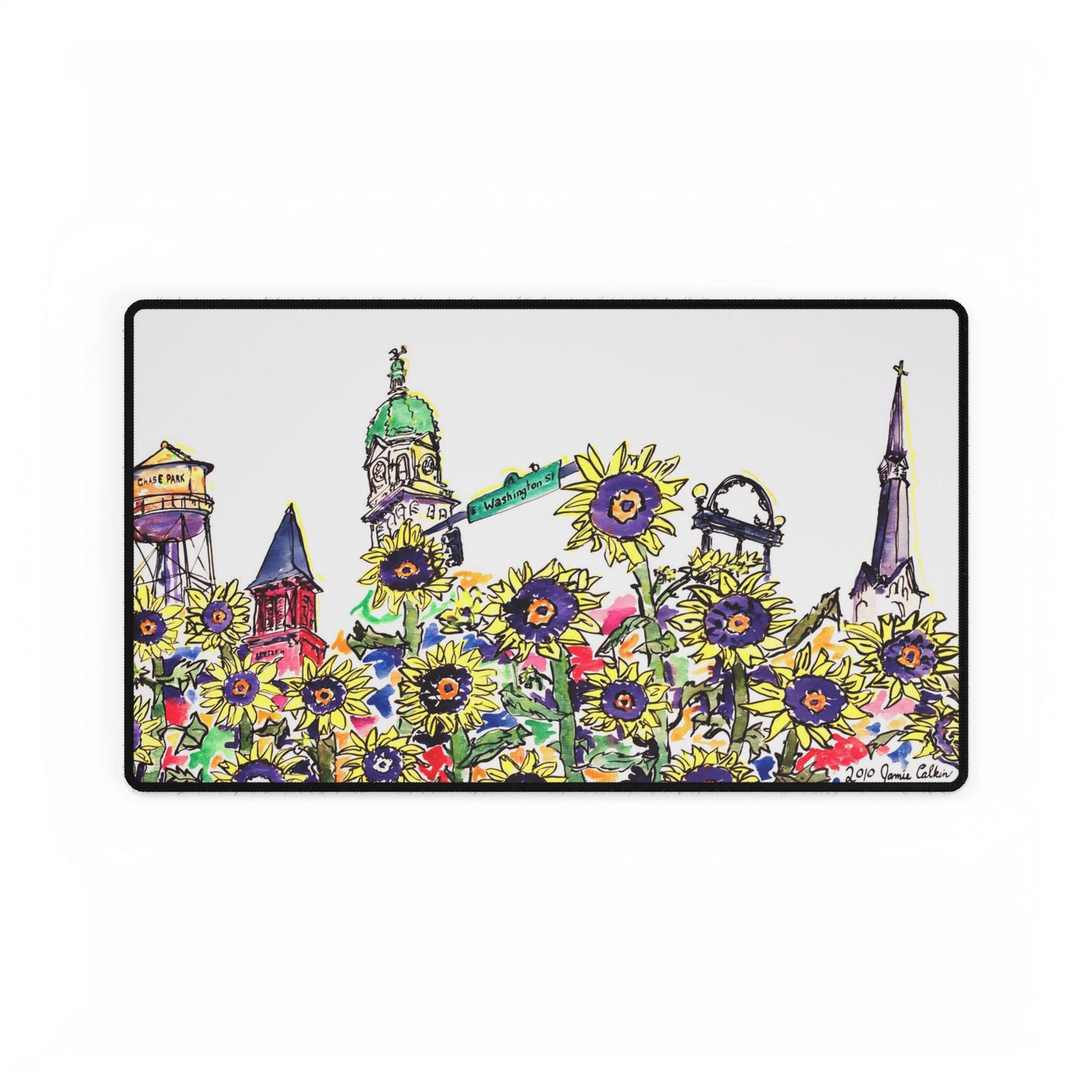 Athens in Sunflower Mat