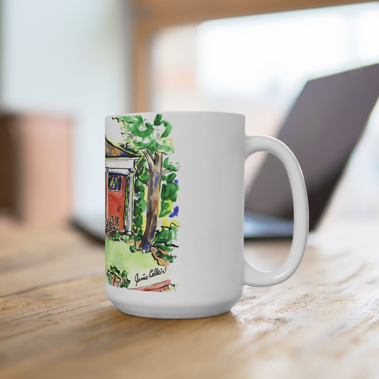 15oz Mug Delta Zeta House at UGA