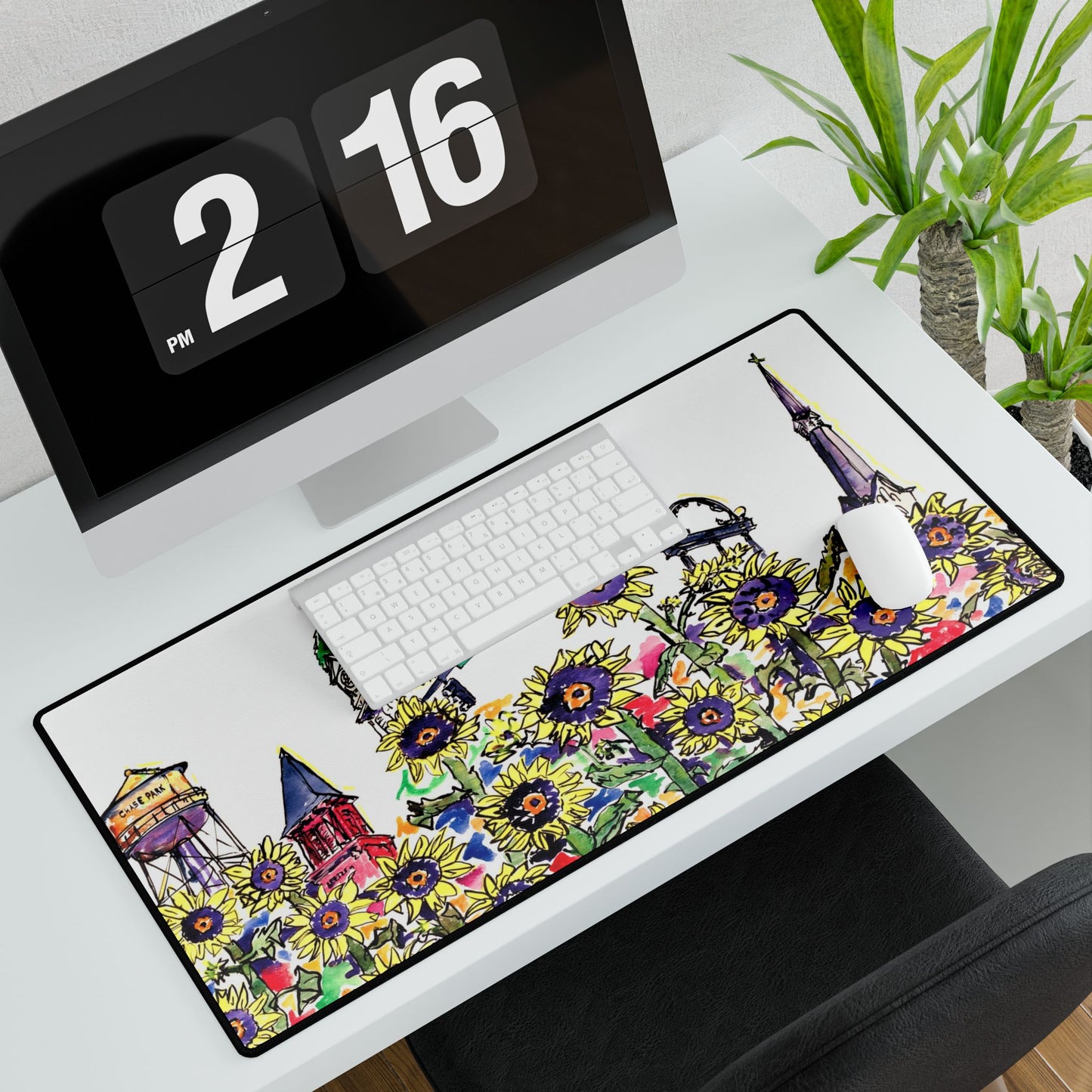 Athens in Sunflower Mat