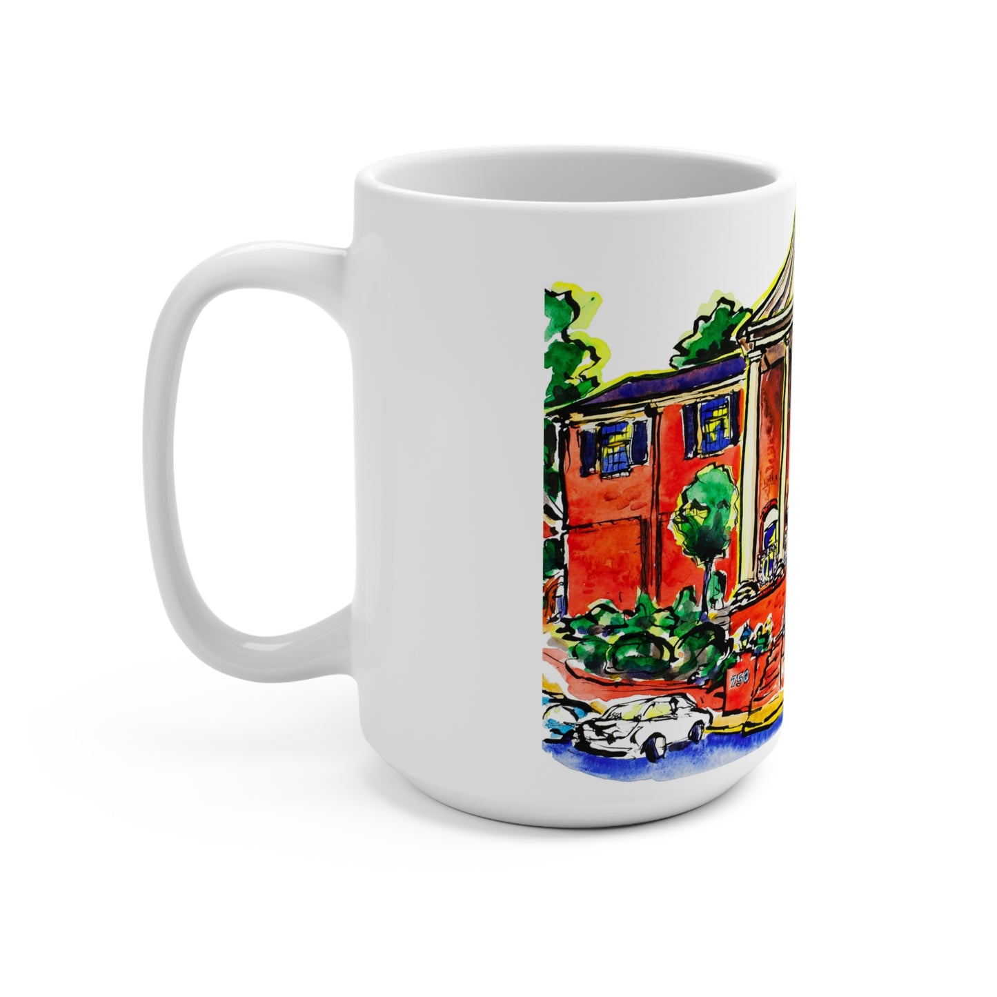 15oz Mug of Kappa Delta at UGA