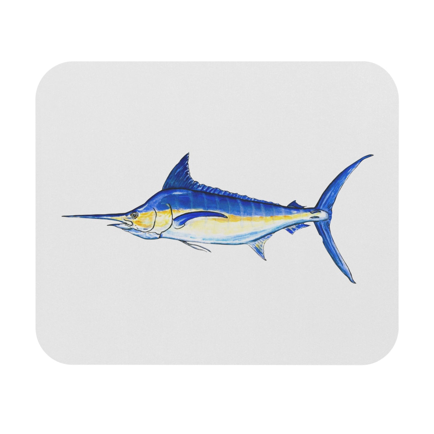 Atlantic Blue Marlin Mouse Pad