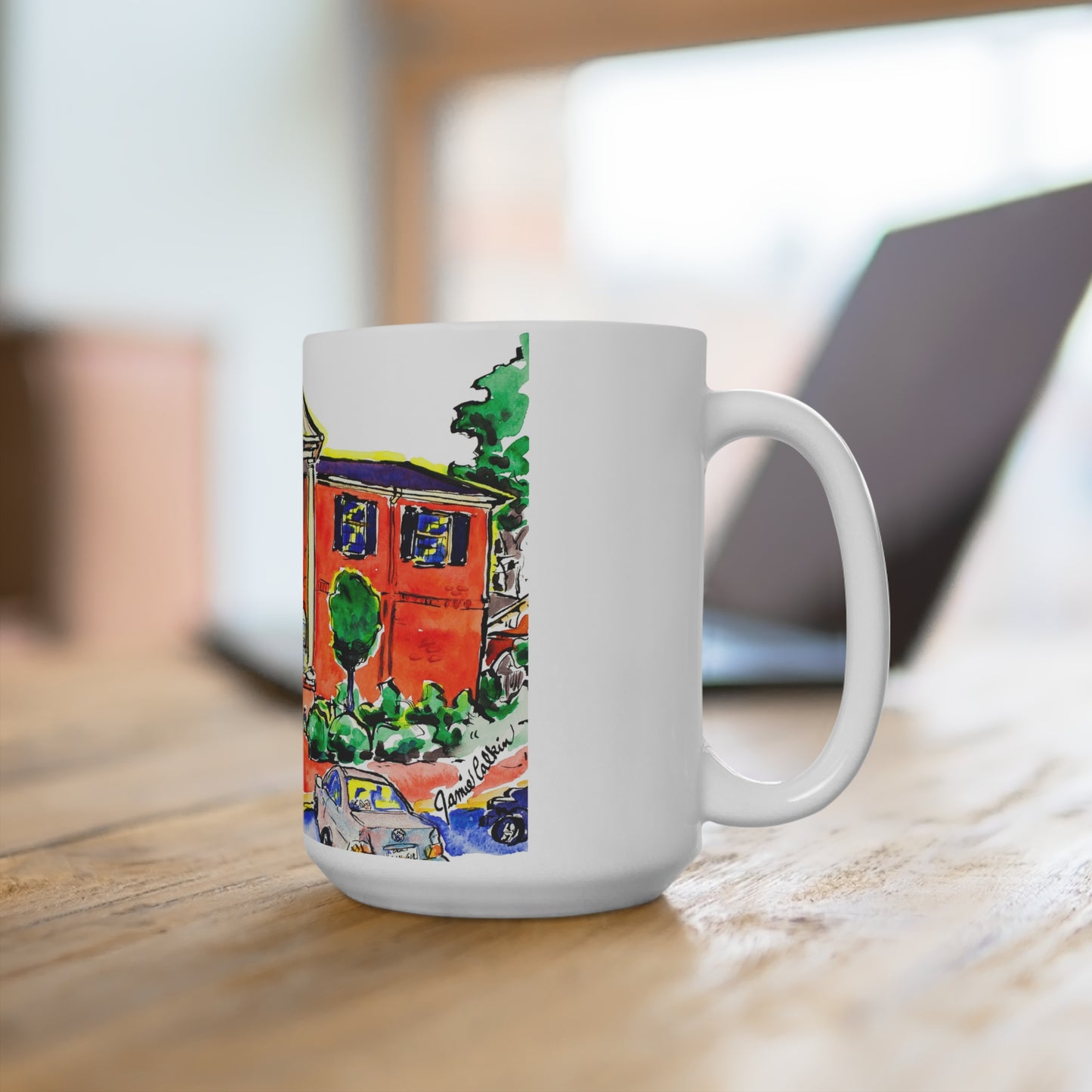15oz Mug of Kappa Delta at UGA