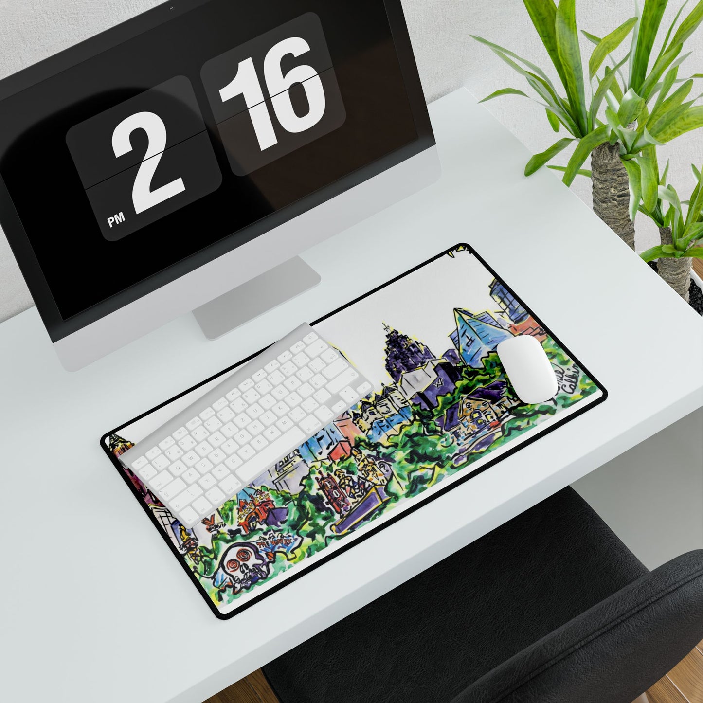Atlanta Skyline Desk Mat