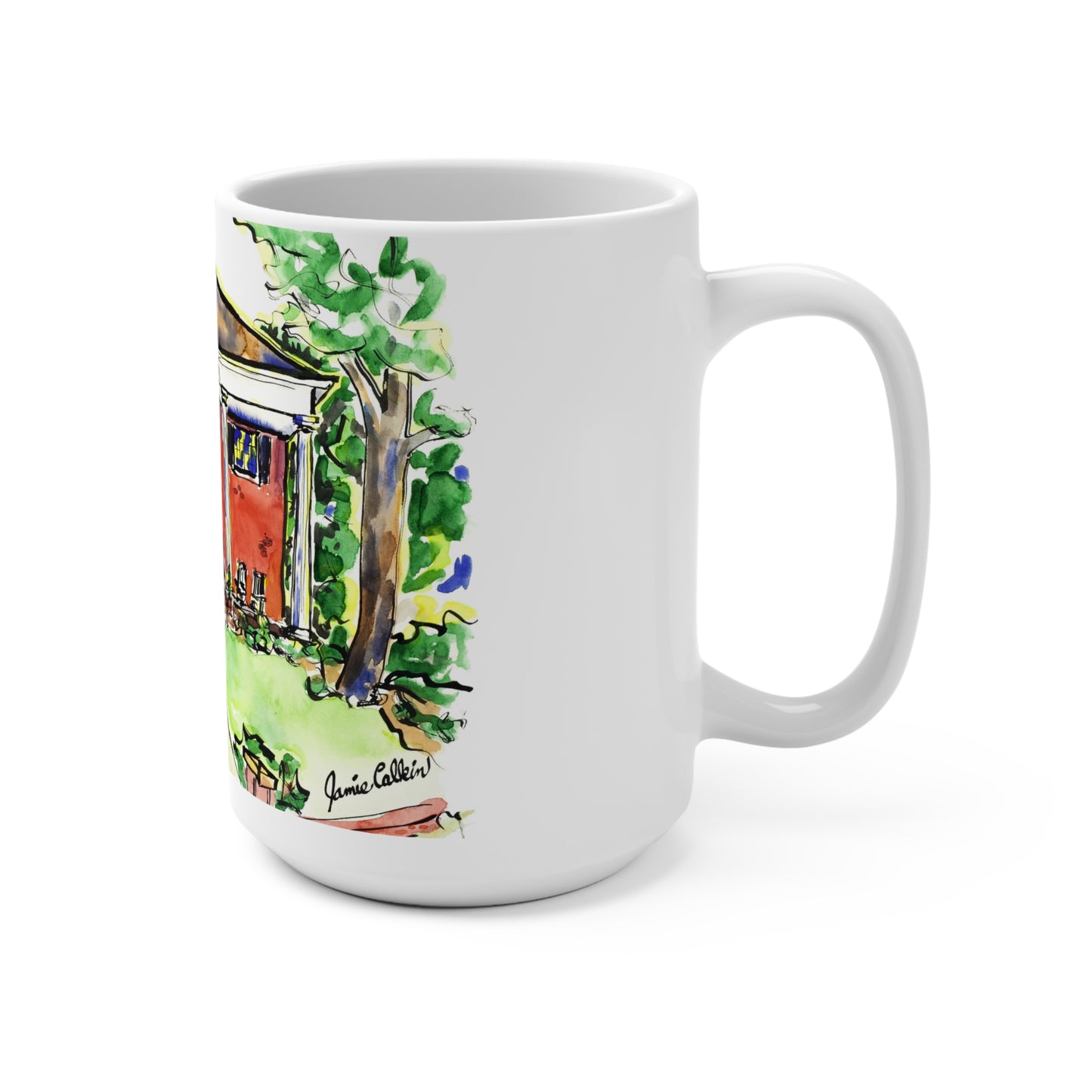 15oz Mug Delta Zeta House at UGA