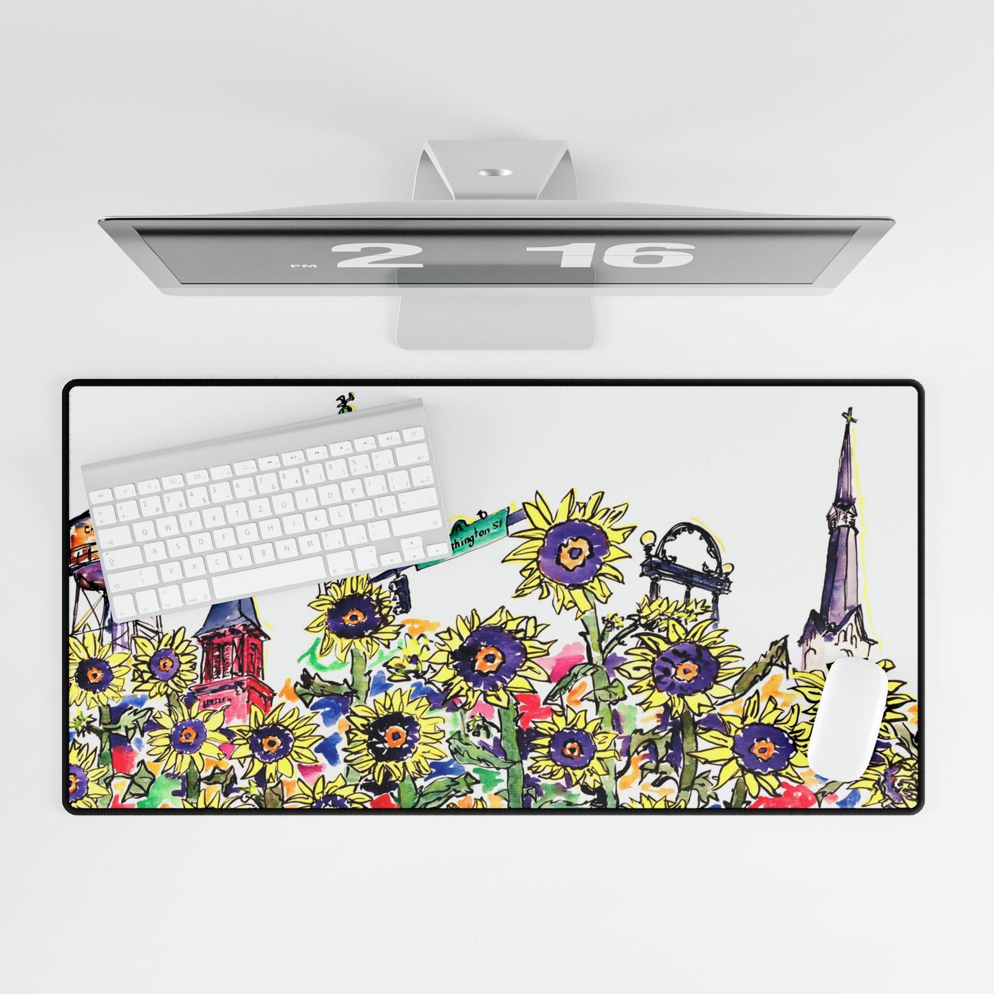 Athens in Sunflower Mat