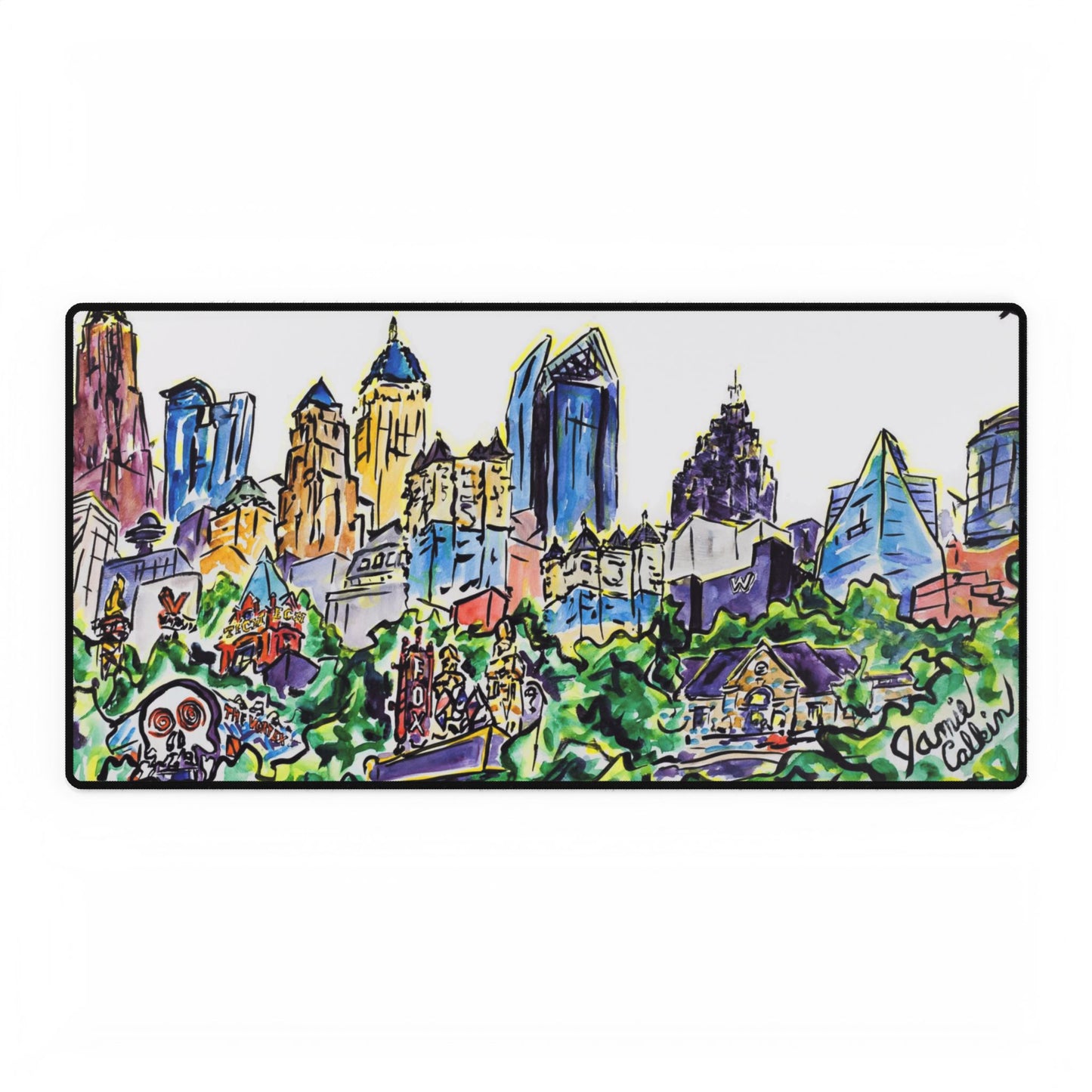 Atlanta Skyline Desk Mat