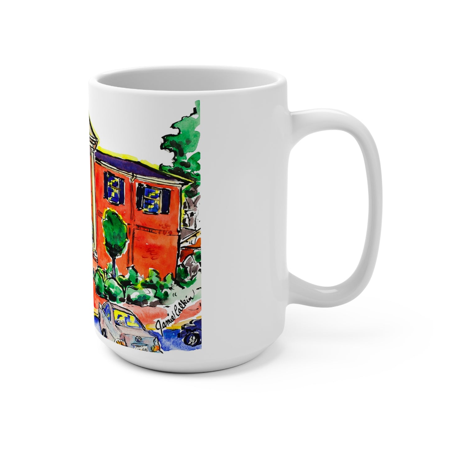 15oz Mug of Kappa Delta at UGA
