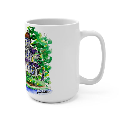 15oz Mug of Delta Phi Epsilon House at UGA
