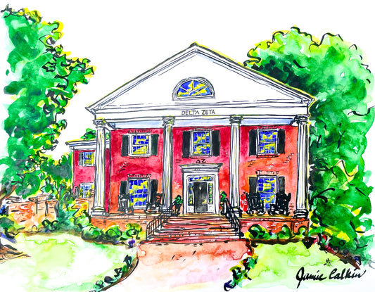 New Delta Zeta Sorority House at UGA