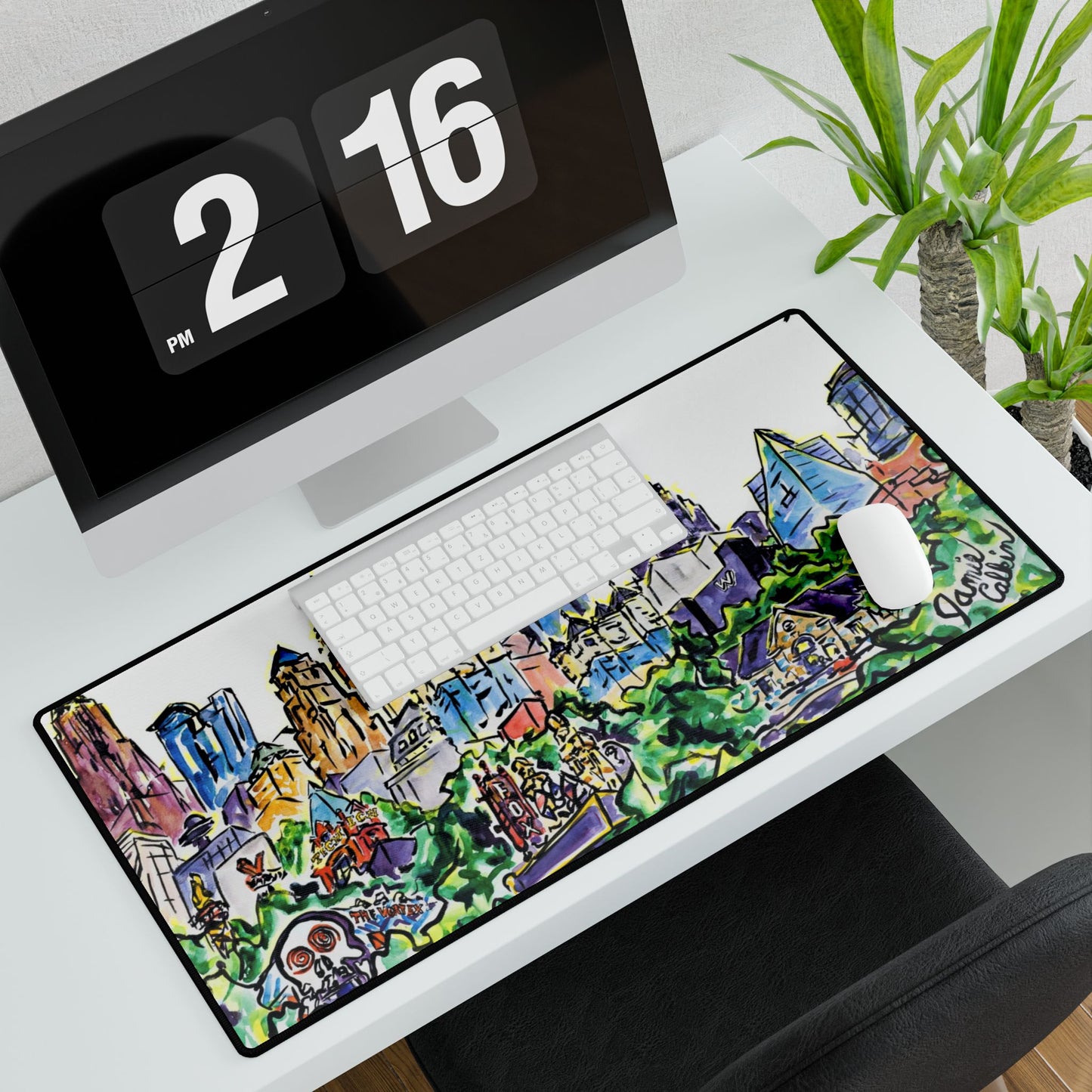 Atlanta Skyline Desk Mat