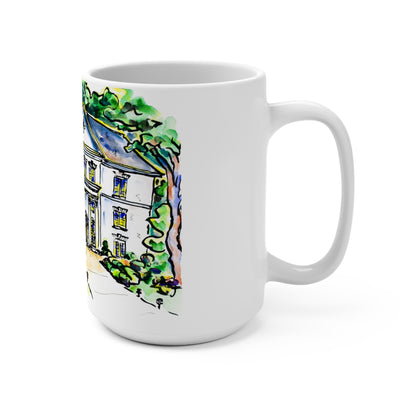 15oz Mug of Delta Gamma at UGA