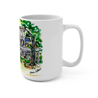 15oz Mug of Alpha Gamma Delta House at UGA