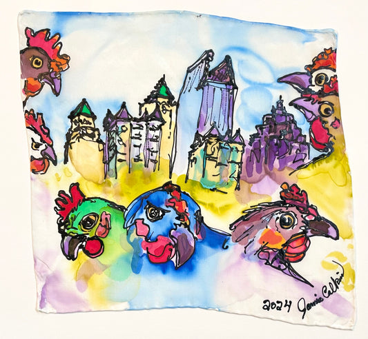 "Chickens in Midtown Atlanta"