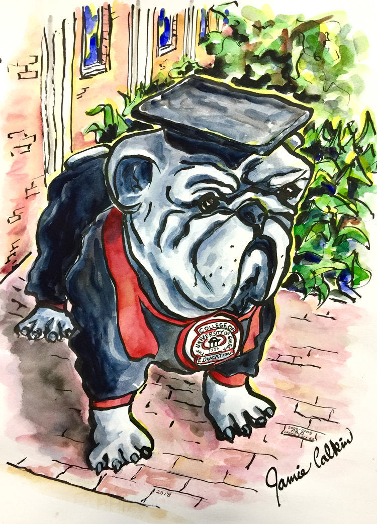 UGA Bulldawg Statue