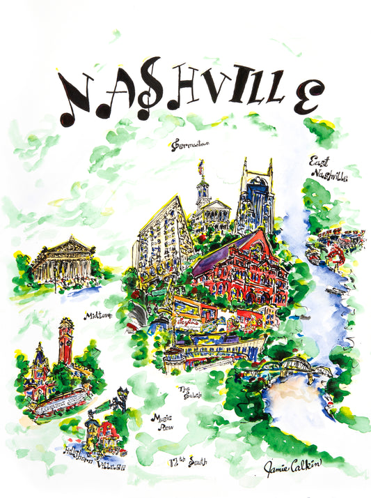 Nashville Map