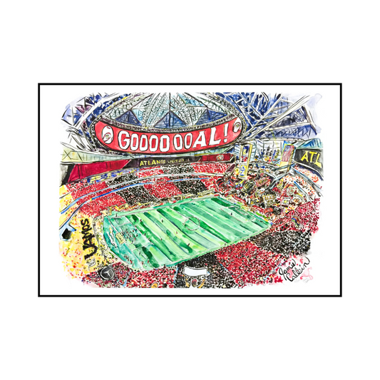 Atlanta United Original Painting