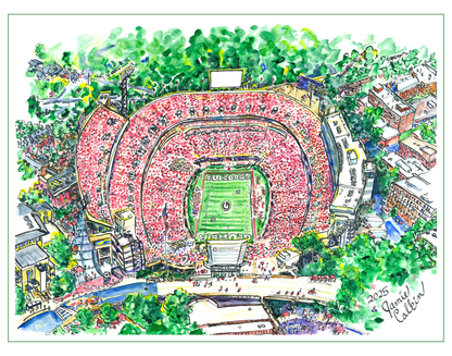 Sanford Stadium  Aerial View