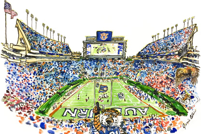 Inside Auburn Stadium