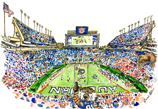 Inside Auburn Stadium